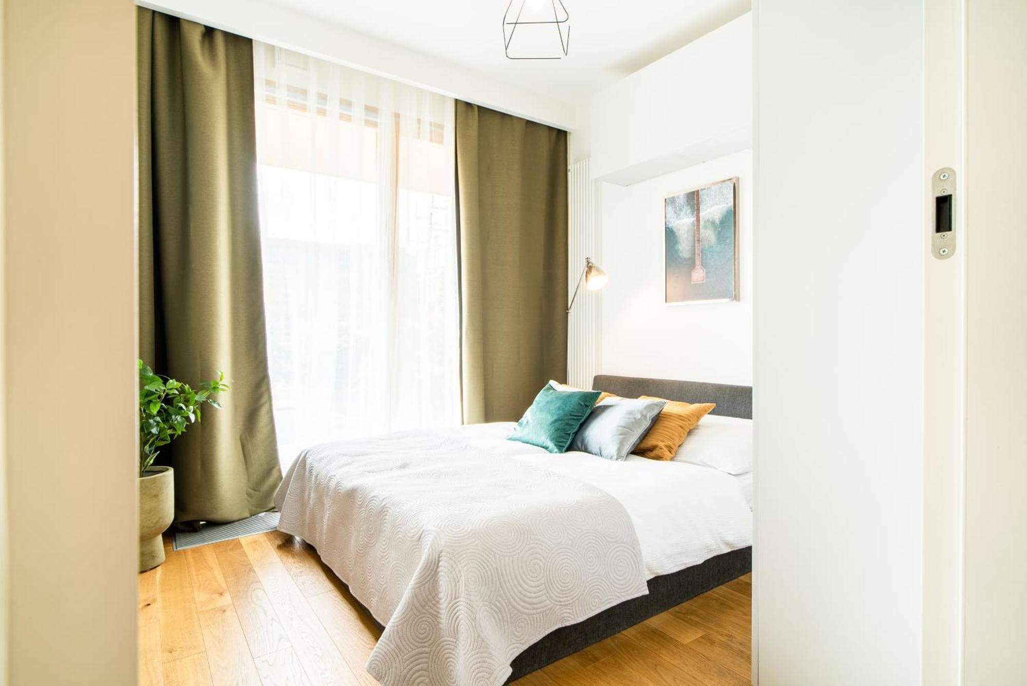 Apartamentysnu, Wola Premium II Z Parkingiem Warschau Buitenkant foto